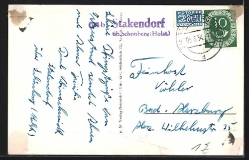 AK Schönberger Strand /Ostsee, Strandpromenade, Heuers Hotel, Strand mit Booten und Strandkörben