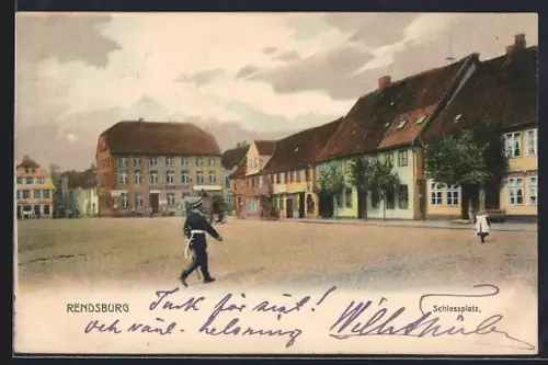AK Rendsburg, Schlossplatz
