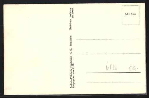 AK Bingerbrück, Flugzeugaufnahme