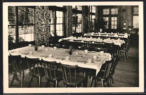 AK Berchtesgaden-Schönau, Mütterheim Malterlehen, Speisesaal