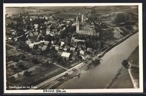 AK Dietkirchen an der Lahn, Ortsansicht mit Kirche