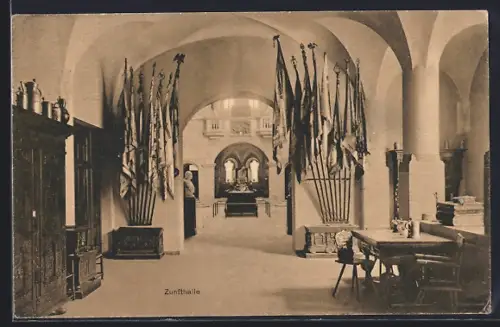 AK Magdeburg, Zunfthalle im Kaiser-Friedrich-Museum