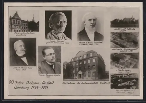 AK Duisburg, Mutterhaus der Diakonenanstalt, Diakonenkrankenhaus