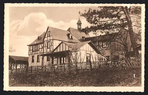 AK Boppard am Rhein, Hotel Kreuzberg