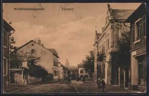 AK Kirchheimbolanden, Strasse in der Vorstadt