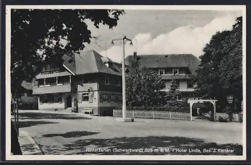 AK Hinterzarten / Schwarzwald, Hotel Linde