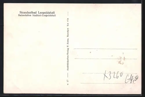 AK Leopoldshall, Strandsolbad