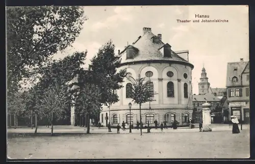 AK Hanau, Theater und Johanniskirche