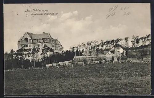AK Bad Salzhausen, Kaufmanns-Erholungsheim