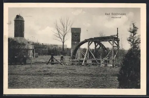 AK Bad Salzhausen, Wasserrad