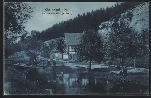AK Königshof i. H., Partie am Klingenberg