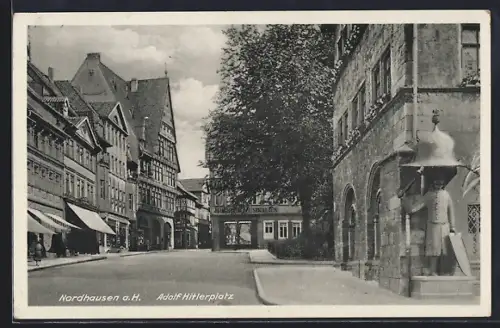 AK Nordhausen a. H., Platz