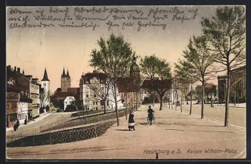 AK Naumburg a. S., Kaiser Wilhelm-Platz