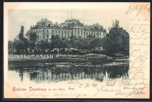 AK Dornburg an der Elbe, Schloss Dornburg