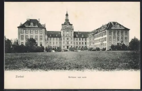 AK Zerbst, Schloss von vorn