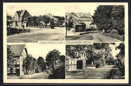 AK Amelinghausen /Lüneburger Heide, Verschiedene Ortsansichten