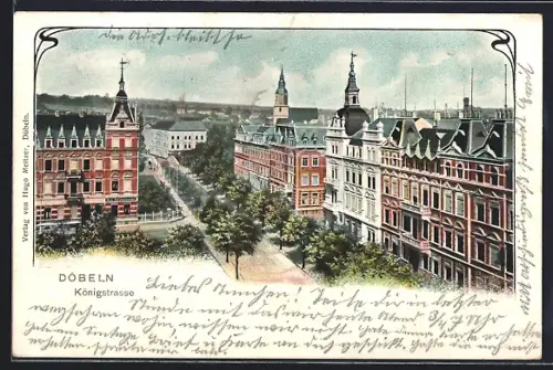 AK Döbeln, Königstrasse
