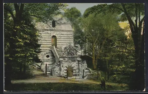AK Halberstadt, Jagdschloss auf den Spiegelsbergen