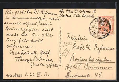 AK Arendsee i. Meckl., Kurhaus