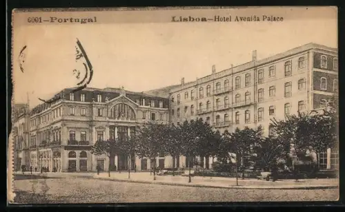 AK Lisboa, Hotel Avenida Palace