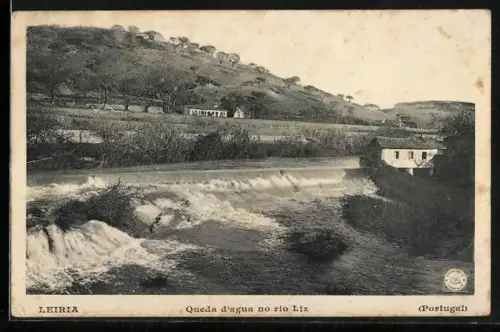 AK Leira, Queda d`agua no rio Liz