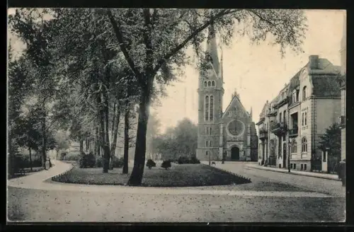 AK Giessen, Süd-Anlage mit Johannes-Kirche