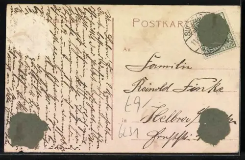 AK Altenwald, Partie am Marktplatz