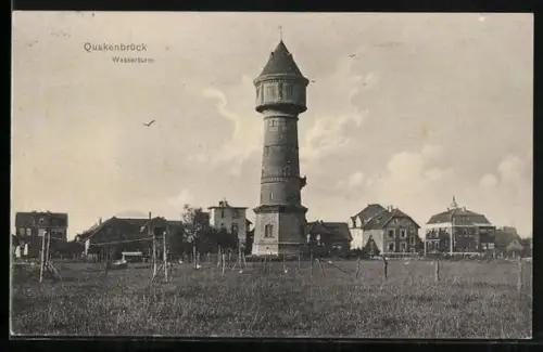 AK Quakenbrück, Blick auf den Wasserturm