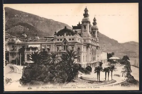 AK Monte-Carlo, L`ensemble des Terrasses et le Casino