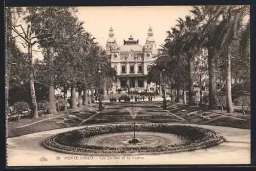 AK Monte-Carlo, Les Jardins et le Casino