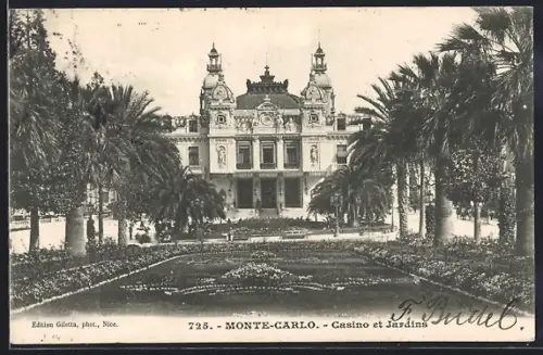 AK Monte-Carlo, Casino et Jardins