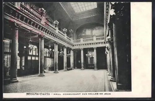 AK Monte-Carlo, Hall conduisant aux Balles de Jeux