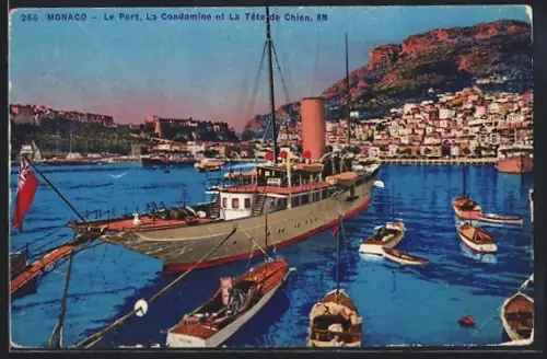 AK Monaco, Le Port, La Condamine et La Tete de Chien
