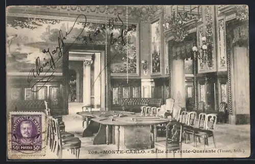 AK Monte-Carlo, Salle du Trente-Quarrante
