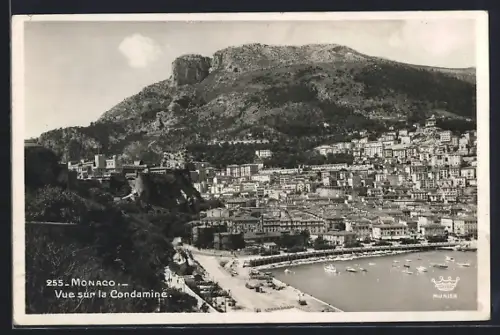 AK Monaco, Condamine, Vue sur la Condamine