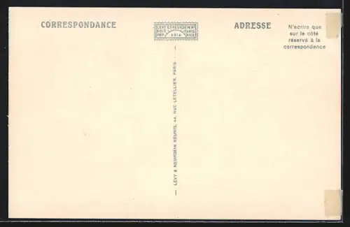 AK Monaco, Le Palais du Prince, Statue