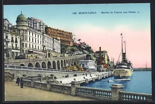 AK Monte-Carlo, Montée du Casino, Les Hotels