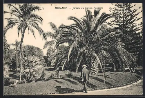 AK Monaco, Jardins du Casino, Palmiers