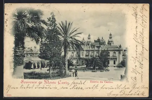 AK Monte-Carlo, Casino, Entrée