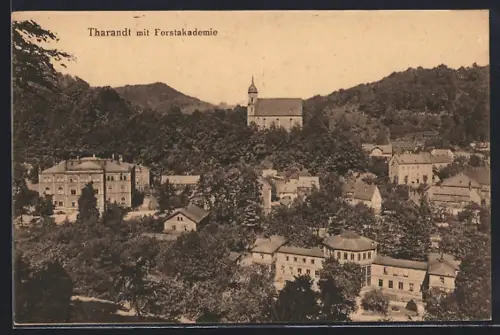 AK Tharandt, Forstakademie, Stadtansicht