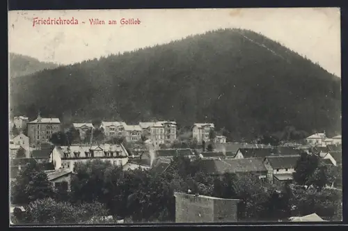 AK Friedrichroda, Villen am Gottlob