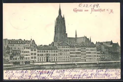 AK Alt-Frankfurt, Kaiserdom und Mainufer