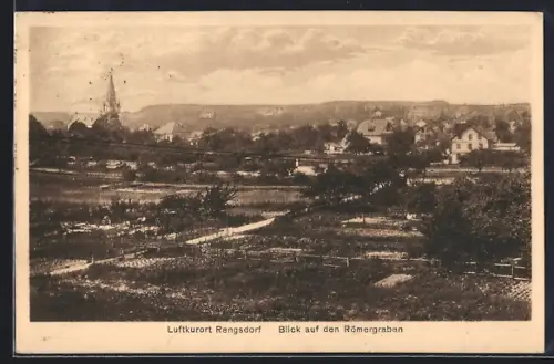 AK Rengsdorf, Blick auf den Römergraben