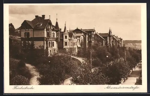 AK Friedrichroda, Alexandrinenstrasse