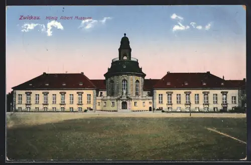 AK Zwickau, König Albert Museum