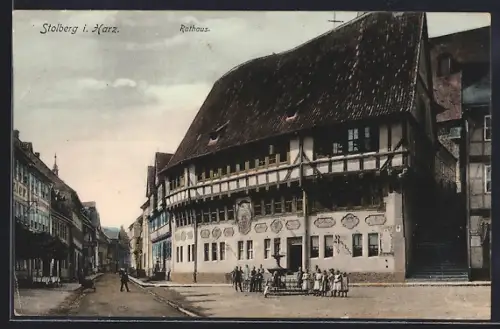 AK Stolberg i. Harz, Rathaus