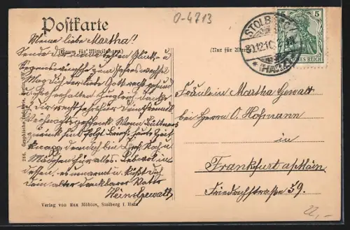 AK Stolberg i. Harz, Rathaus