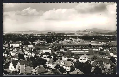 AK Giessen /Lahn, Stadtansicht, Wohnhäuser, Fernblick