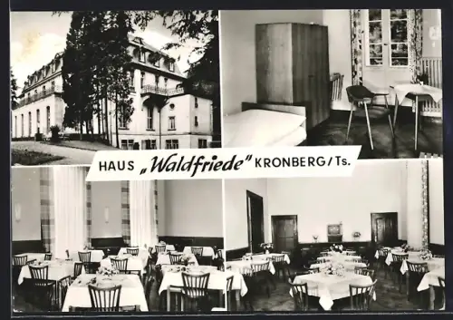 AK Kronberg /Ts., Müttergenesungsheim Haus Waldfriede der Arbeiterwohlfahrtsverbandes Hessen-Süd e.V.