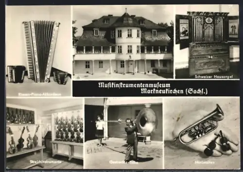 AK Markneukirchen, Streichinstrumente, Schweizer Hausorgel, Gestreckte Tuba